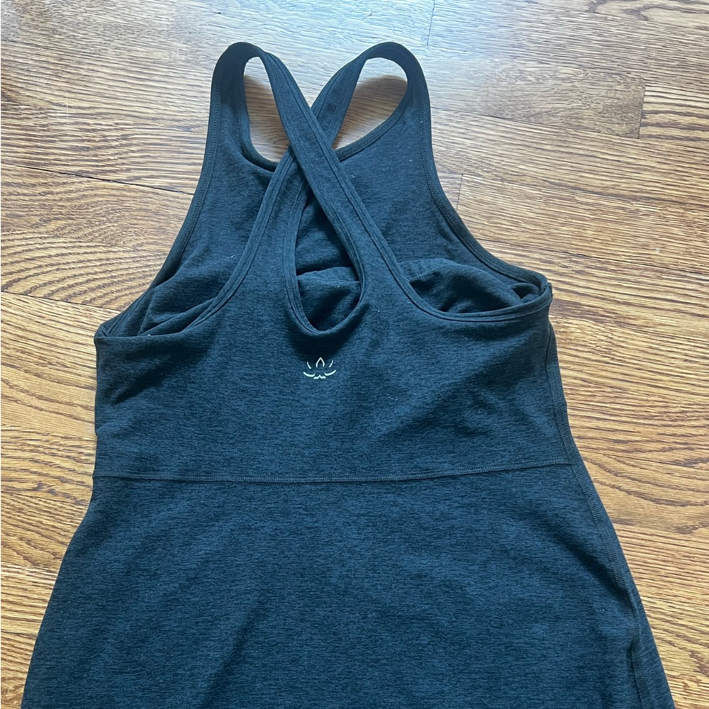 BEYOND YOGA Spacedye Refocus Dress Shelf Bra Comfy Stretch Sporty Mini L - Picture 3 of 8